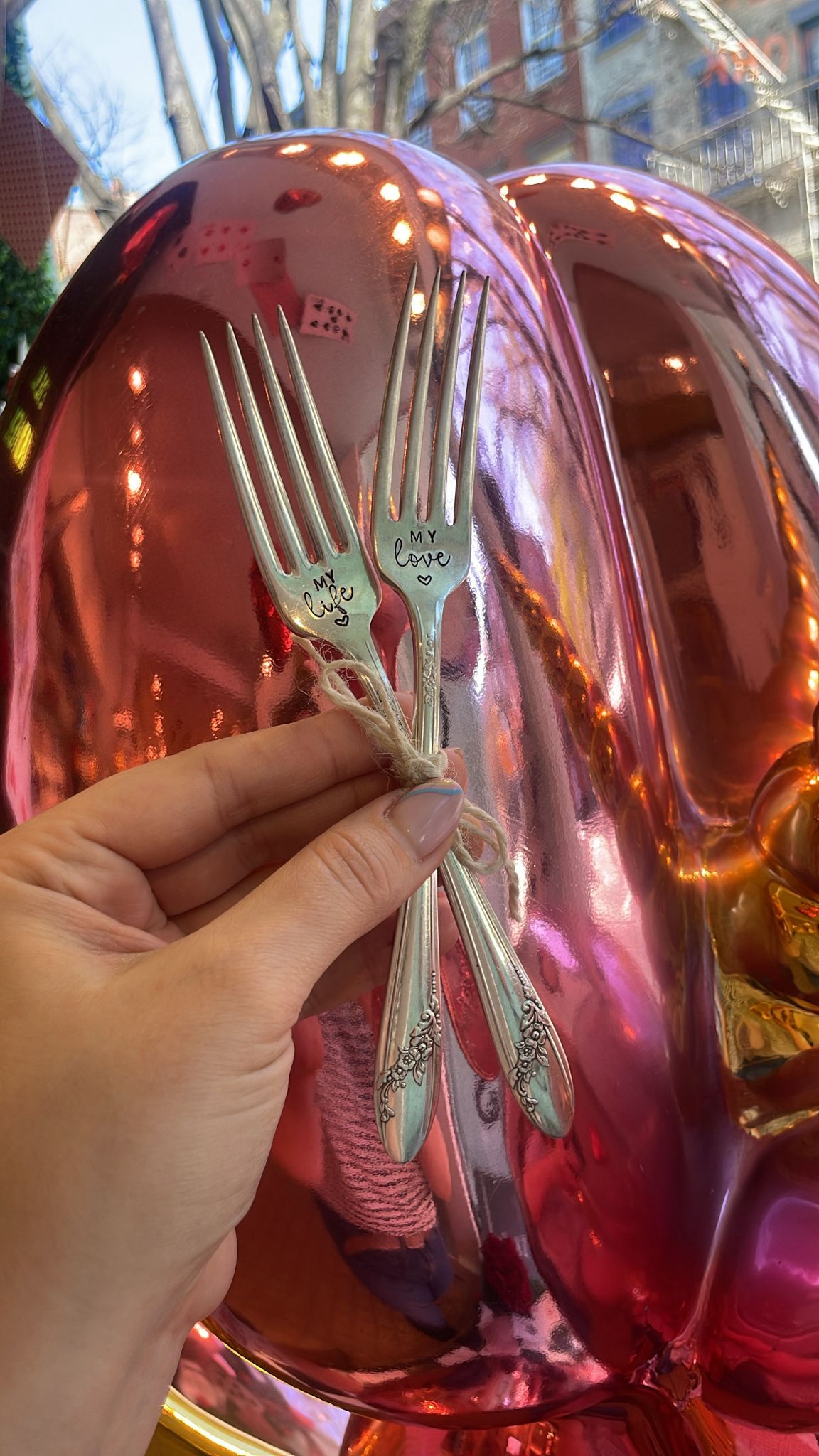 My Life My Love Fork Set