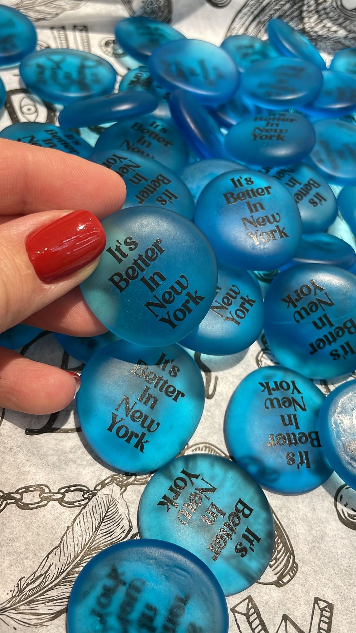 It's Better In New York Word Stone