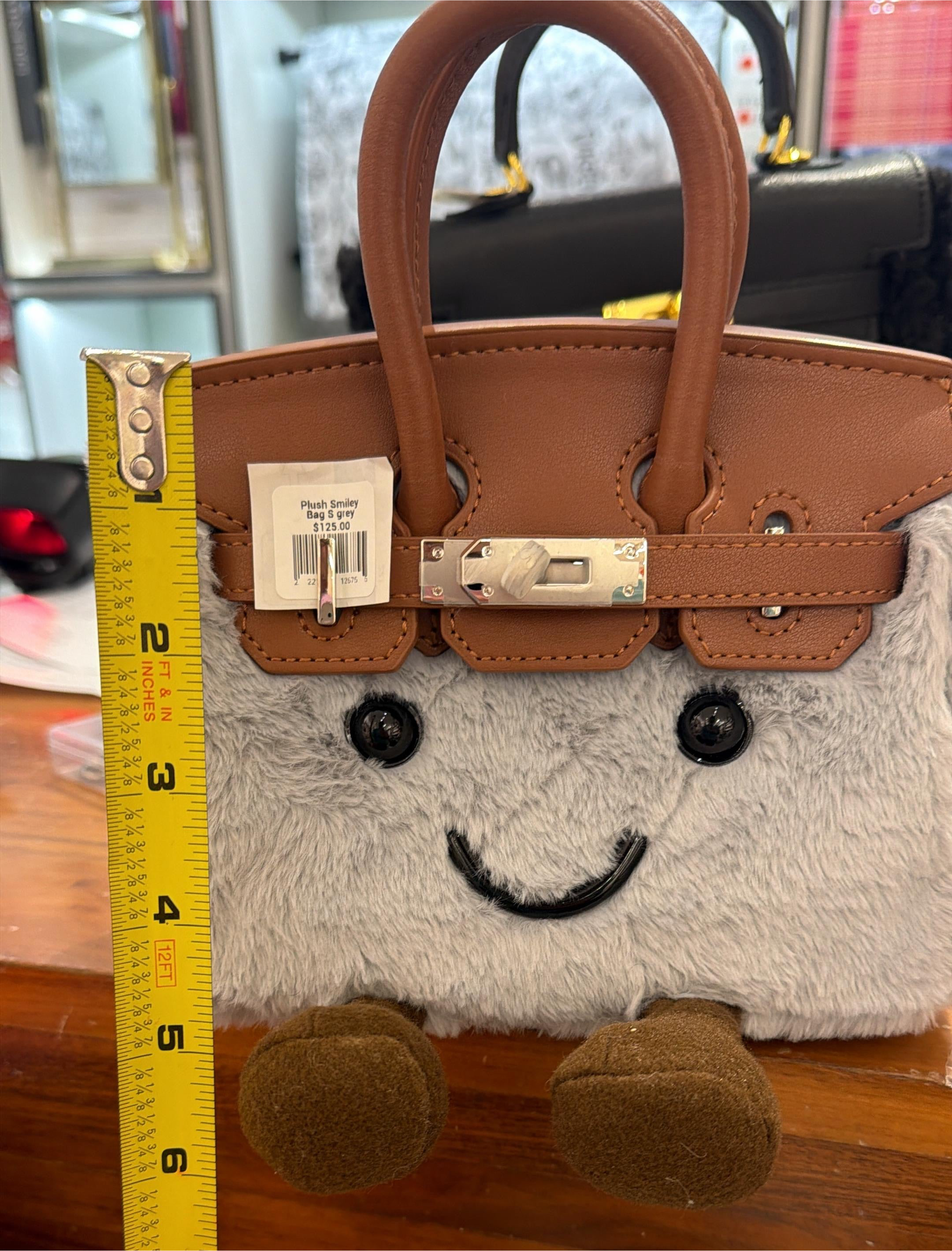 Plush Smiley Bag Mini