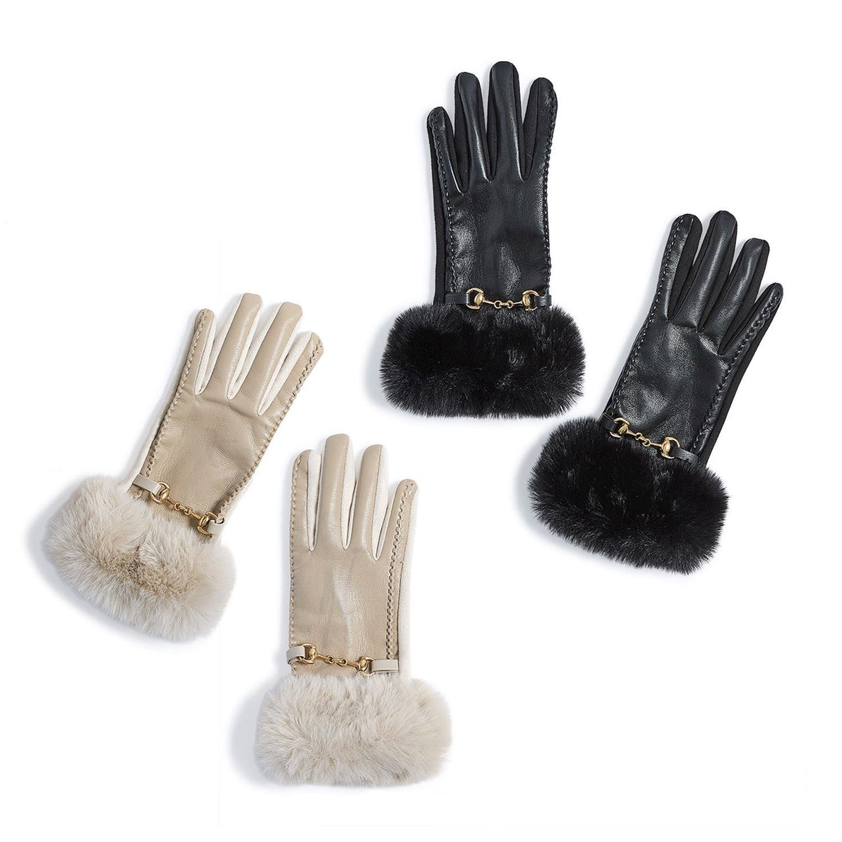Vegan Leather Gloves