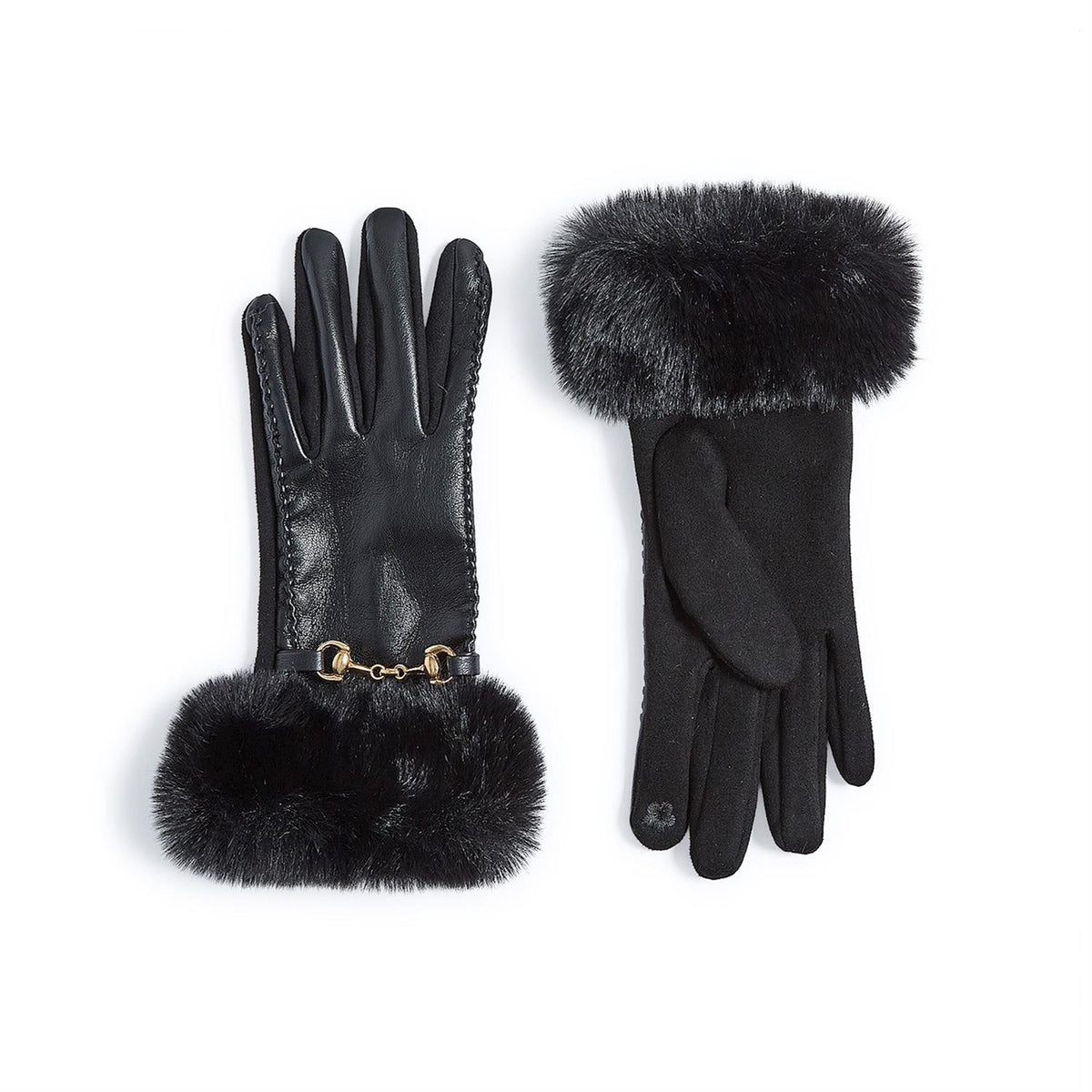 Vegan Leather Gloves
