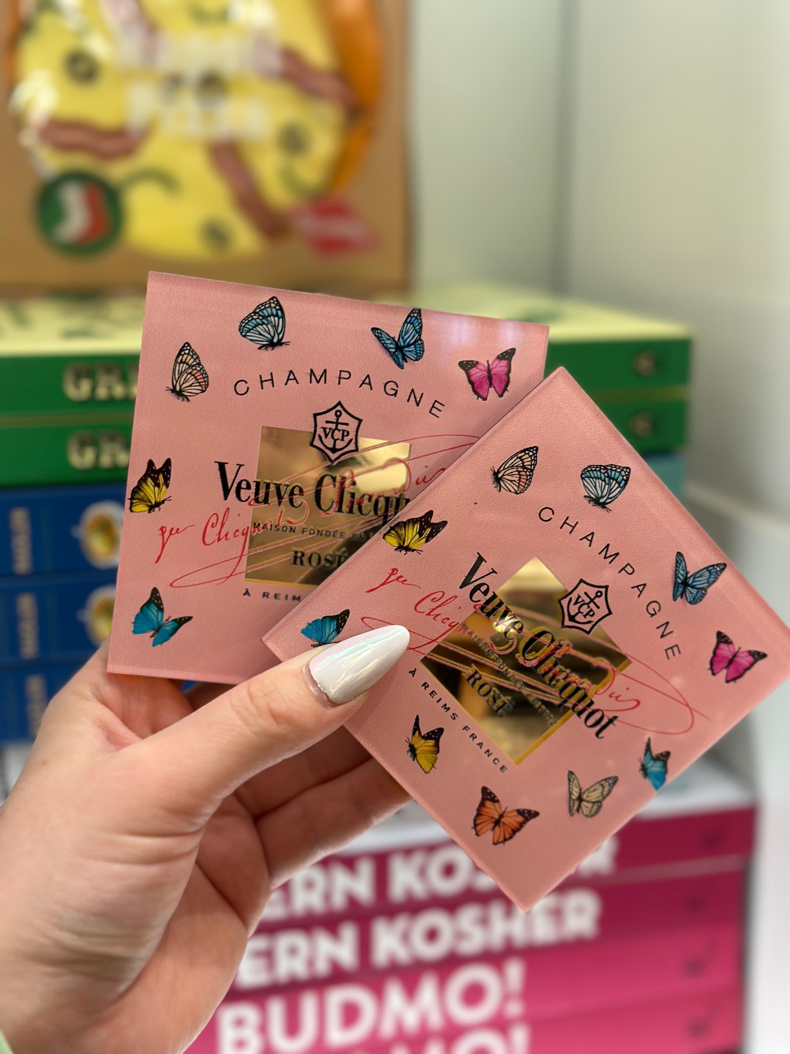 Veuve Pink Coaster