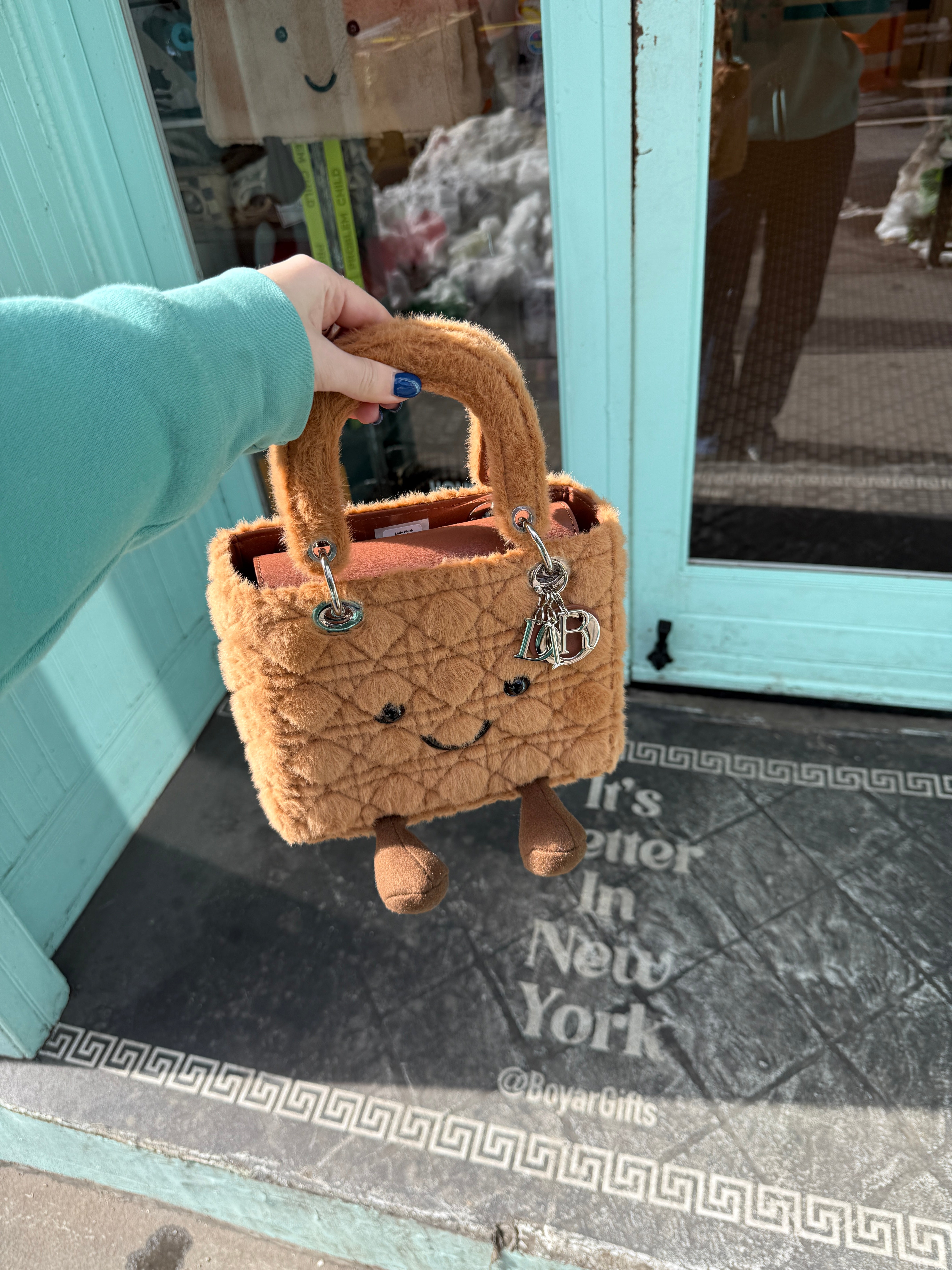 Lady Plush Smiley Bag