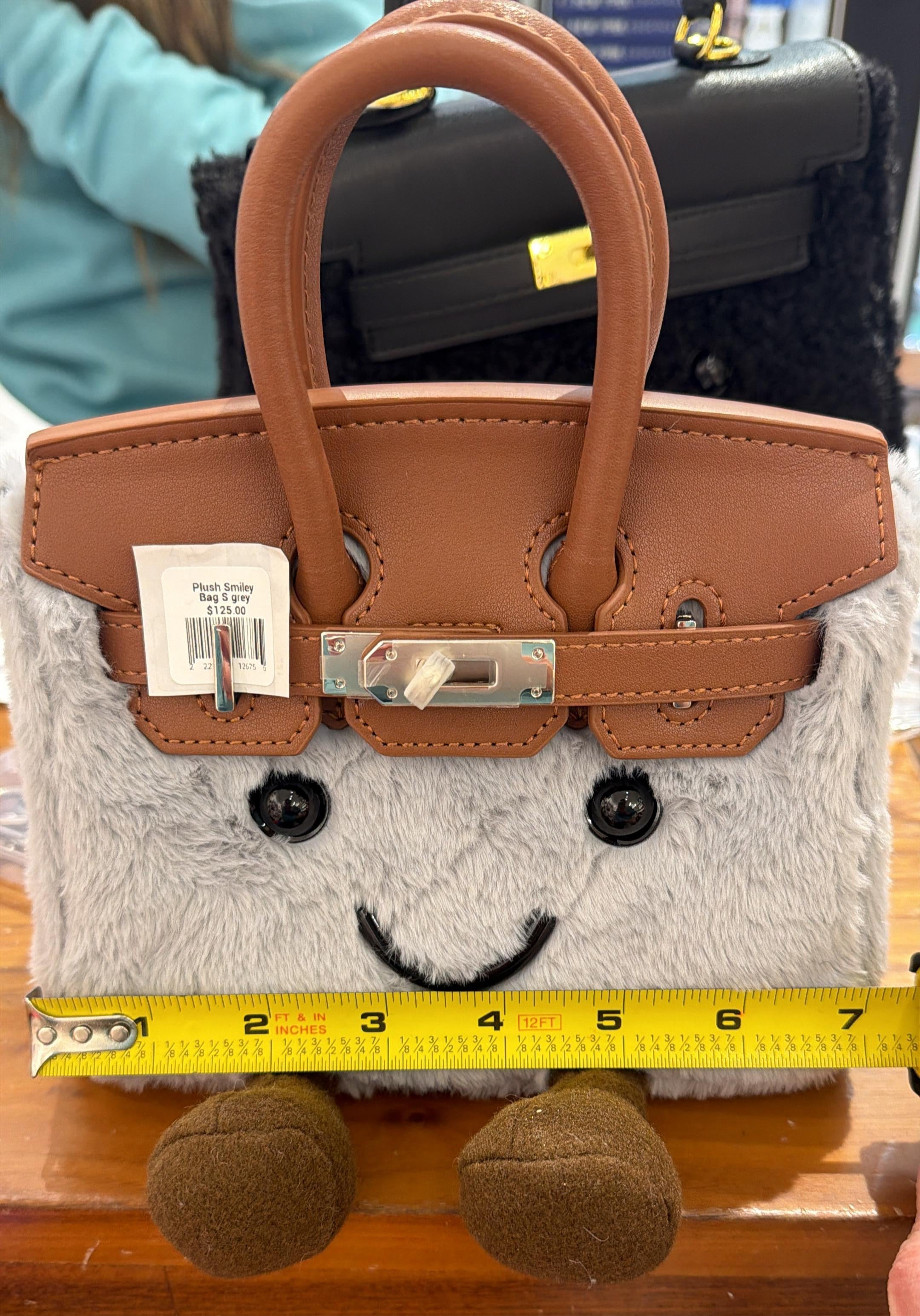 Plush Smiley Bag Mini