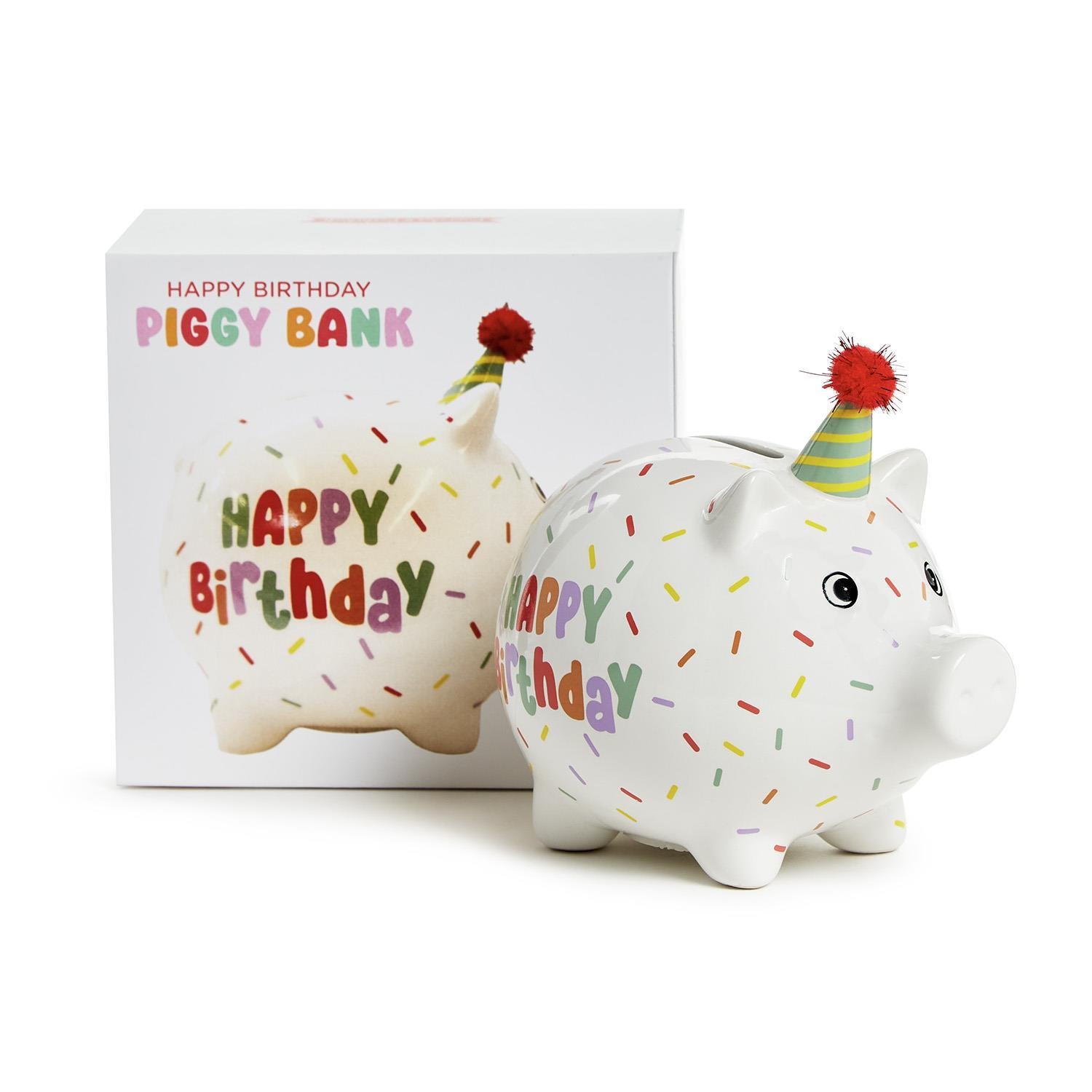 Birthday Confetti Piggy Bank