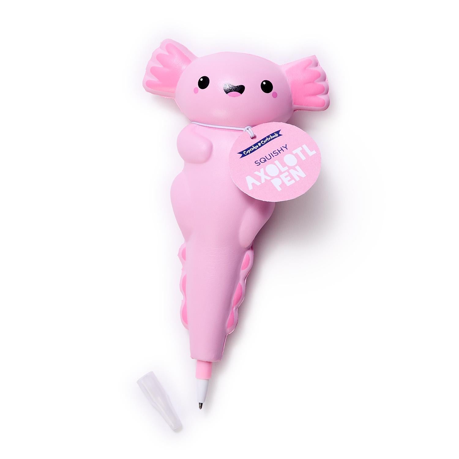 Axolotl Squishy Pen