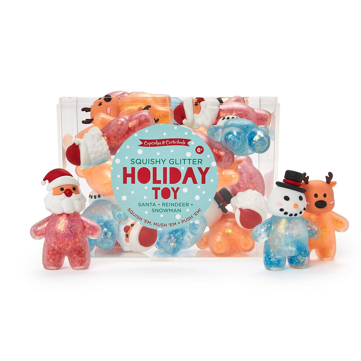 Holiday Glitter Squishy