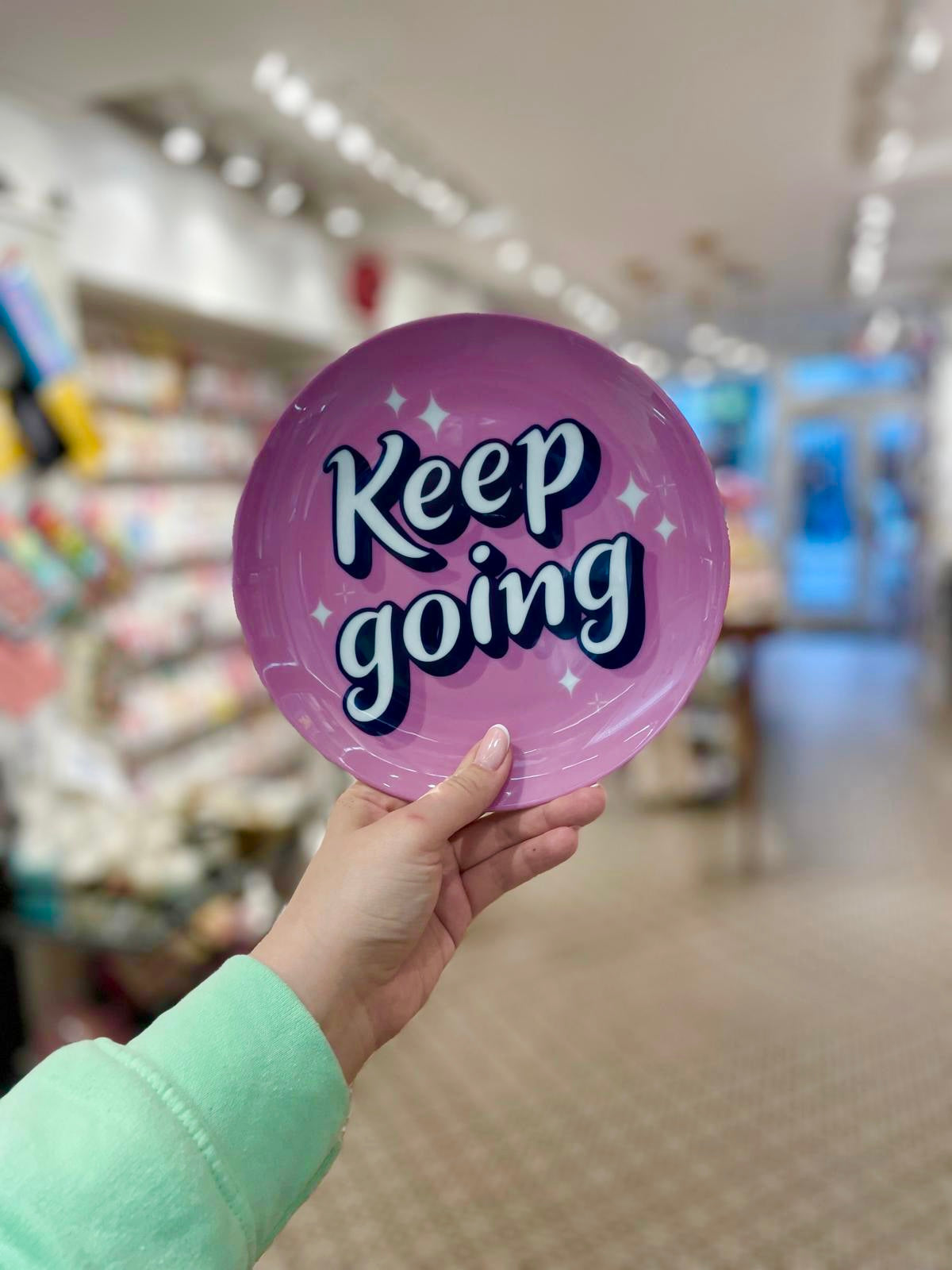 Keep Going Plate