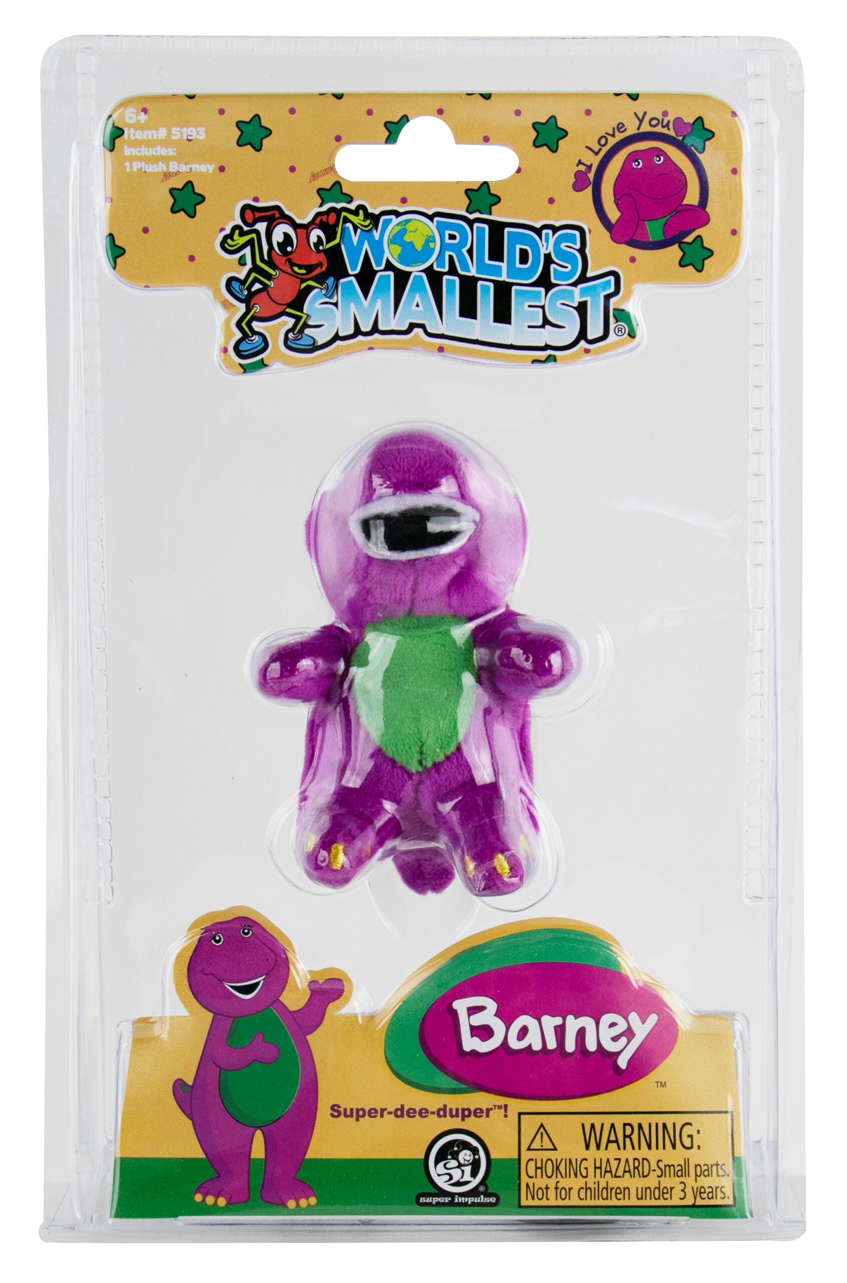 World's Smallest Barney