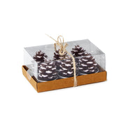 Pinecone Tealight Candle Set