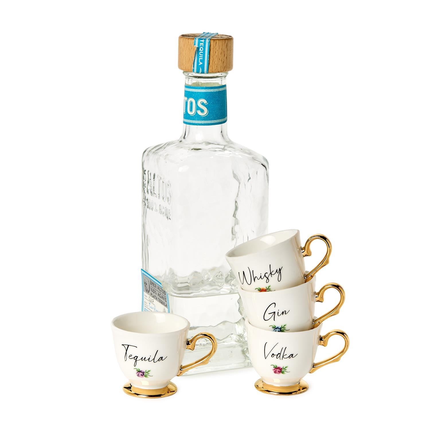 Tea Cup Set Of Shot Glasses