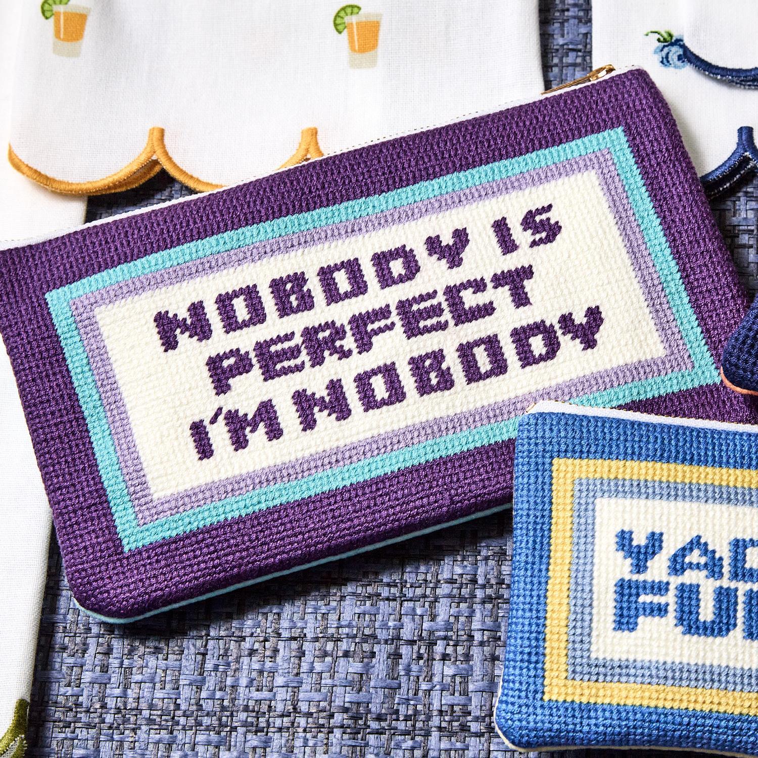 Nobody Is Perfect Boyar Pouch