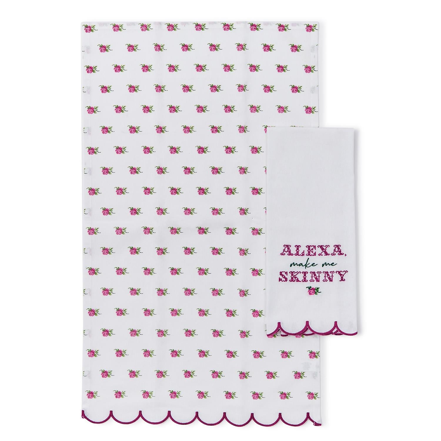 Alexa Make Me Skinny Towel Set