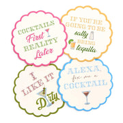Cocktails First Boyar Coaster Set