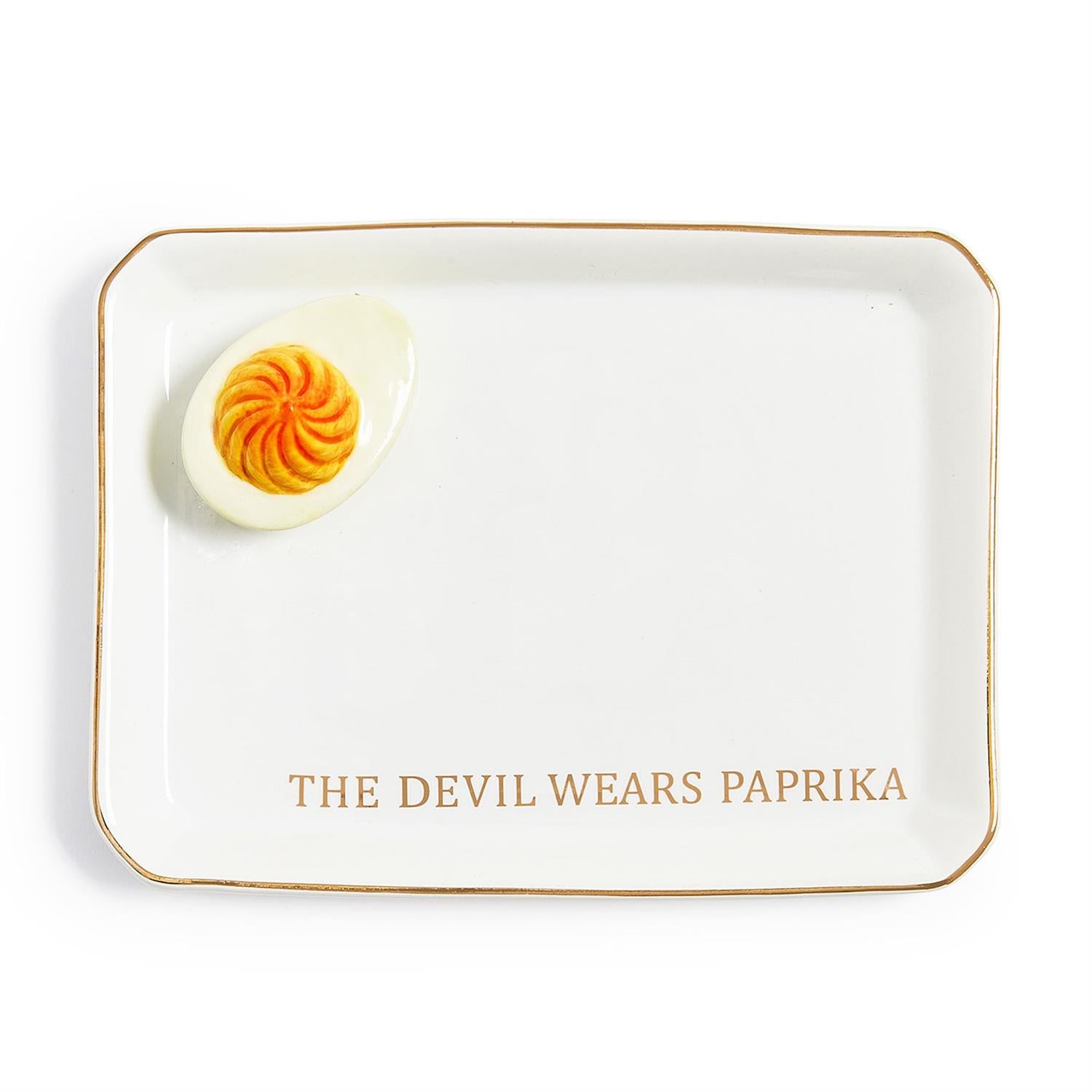 The Devil Wears Paprika Tray