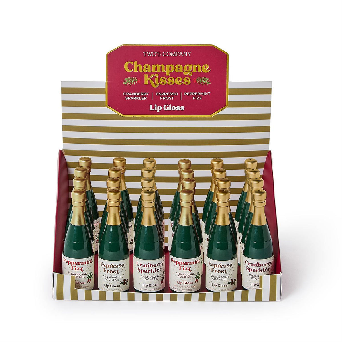Holiday Champange Bottle Lip Gloss