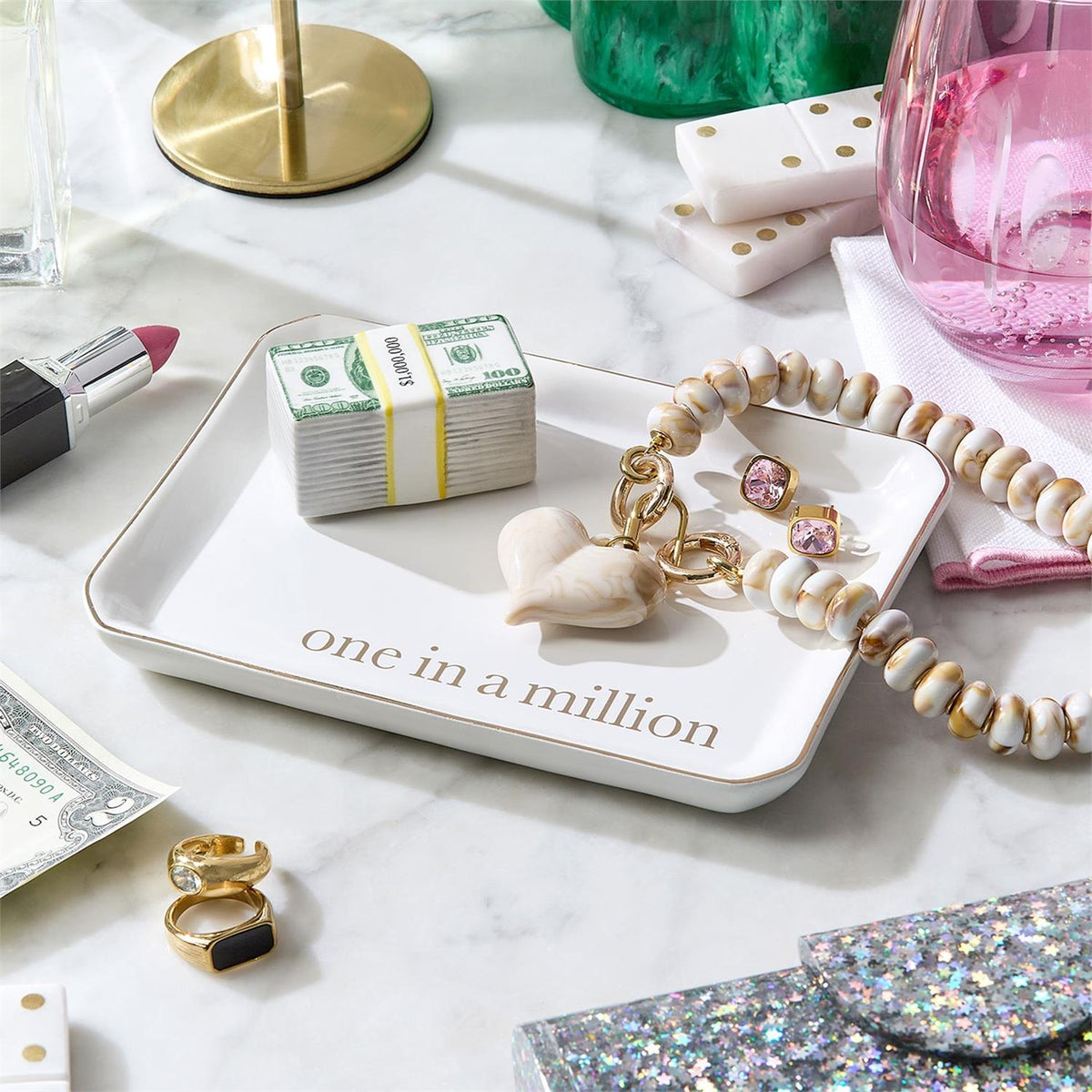 One In A Million Trinket Tray