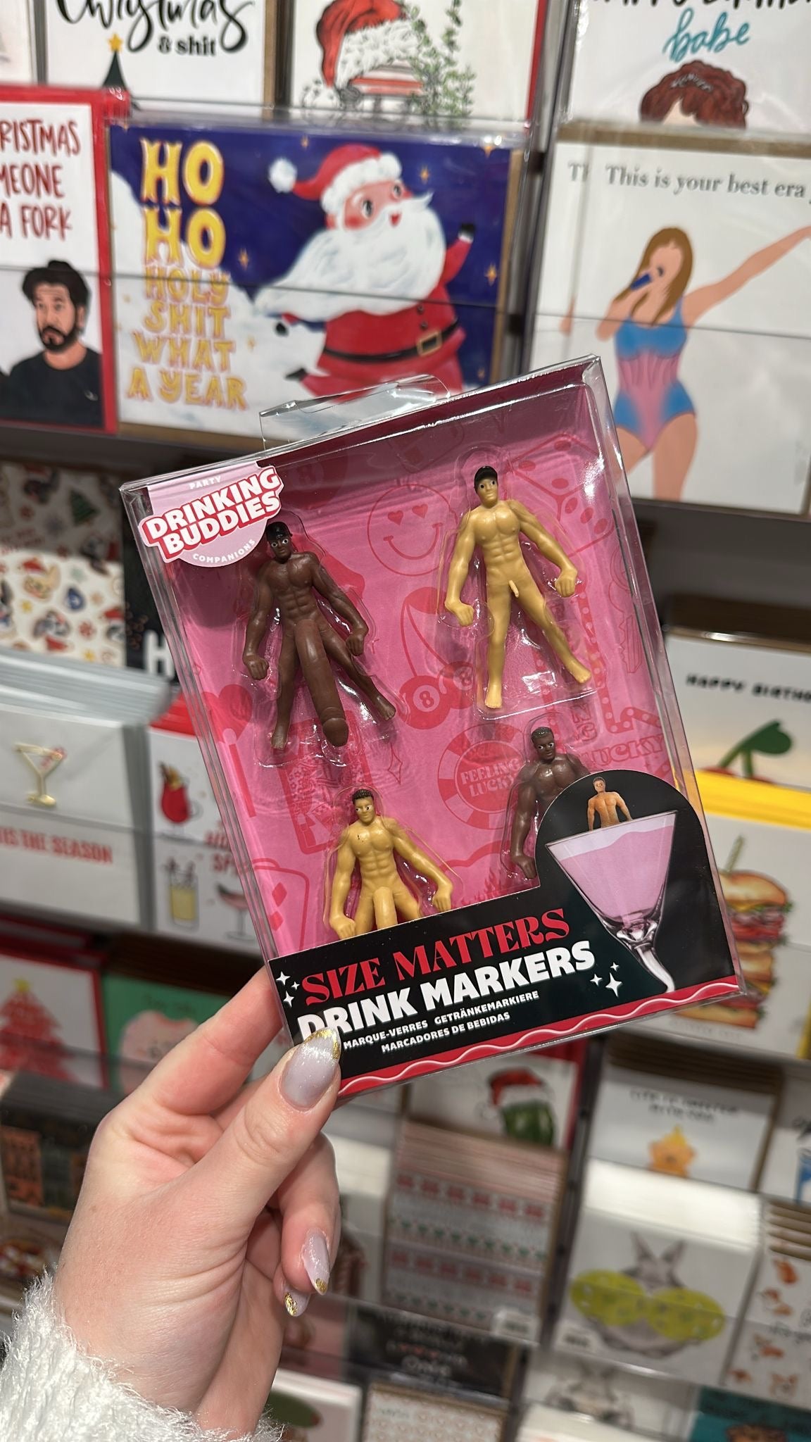 Size Matters Drink Markers