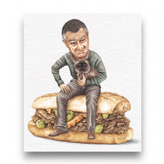 Robert De Niro On Sandwich Print