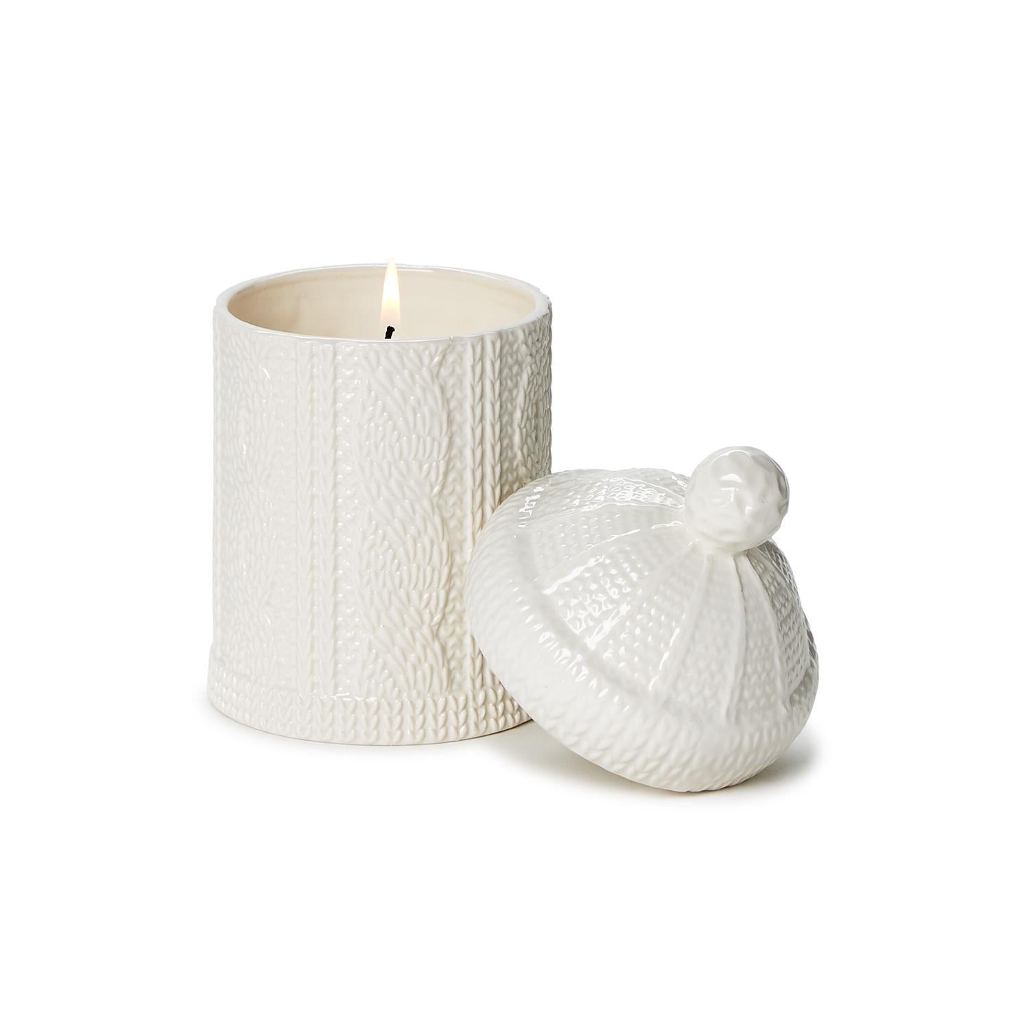 Cable Knit Frasier Fir Candle