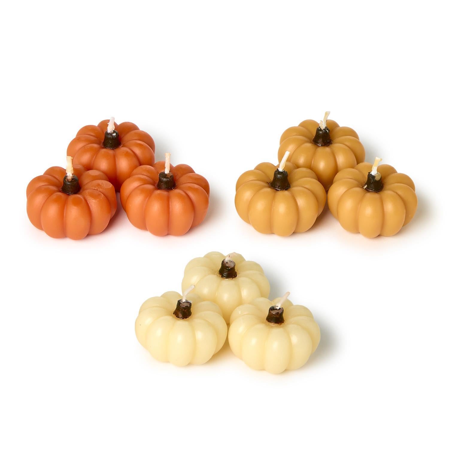 Mini Pumpkin Candle Set