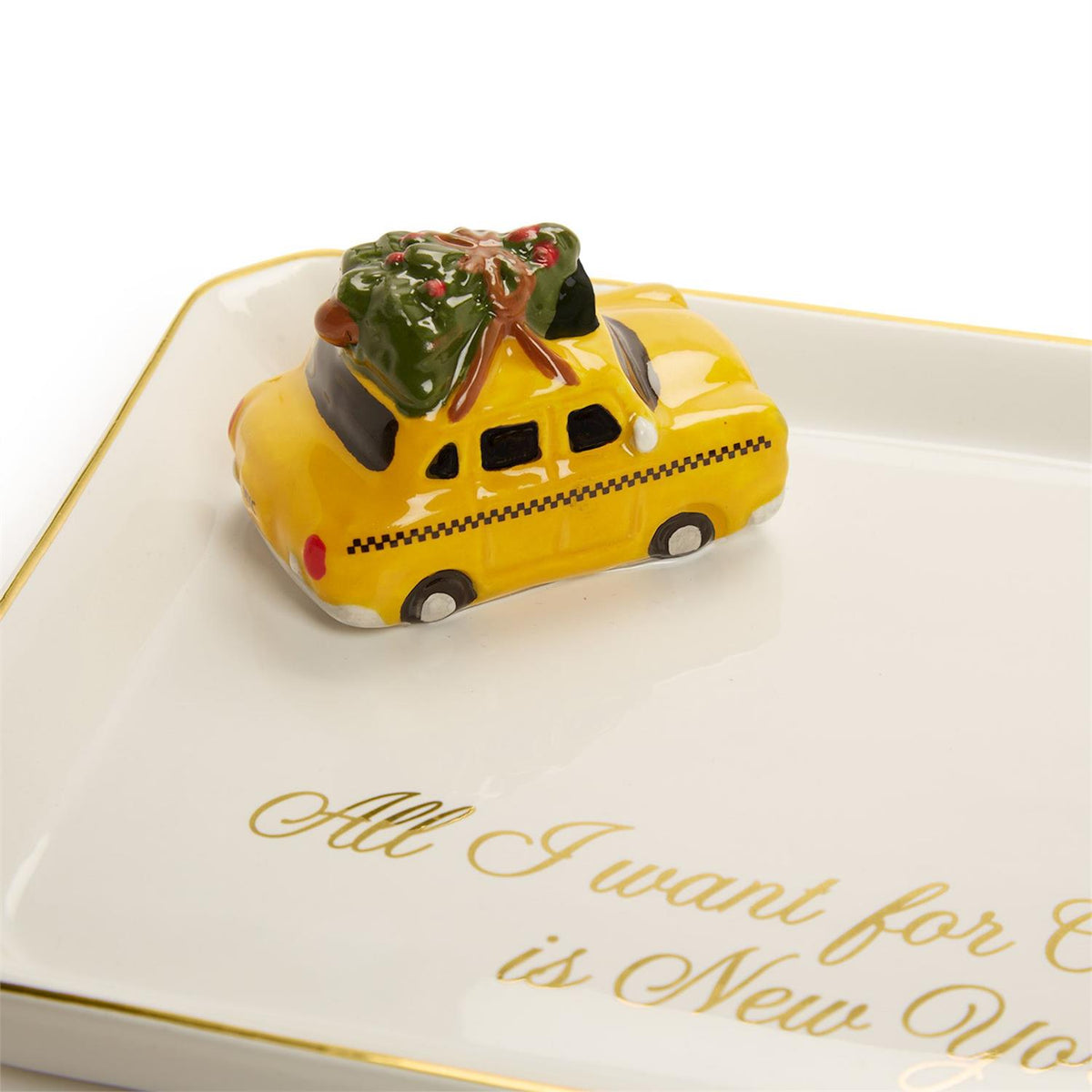All I Want For Christmas Is New York 3D Tray