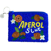 Aperol Beaded Coin Purse