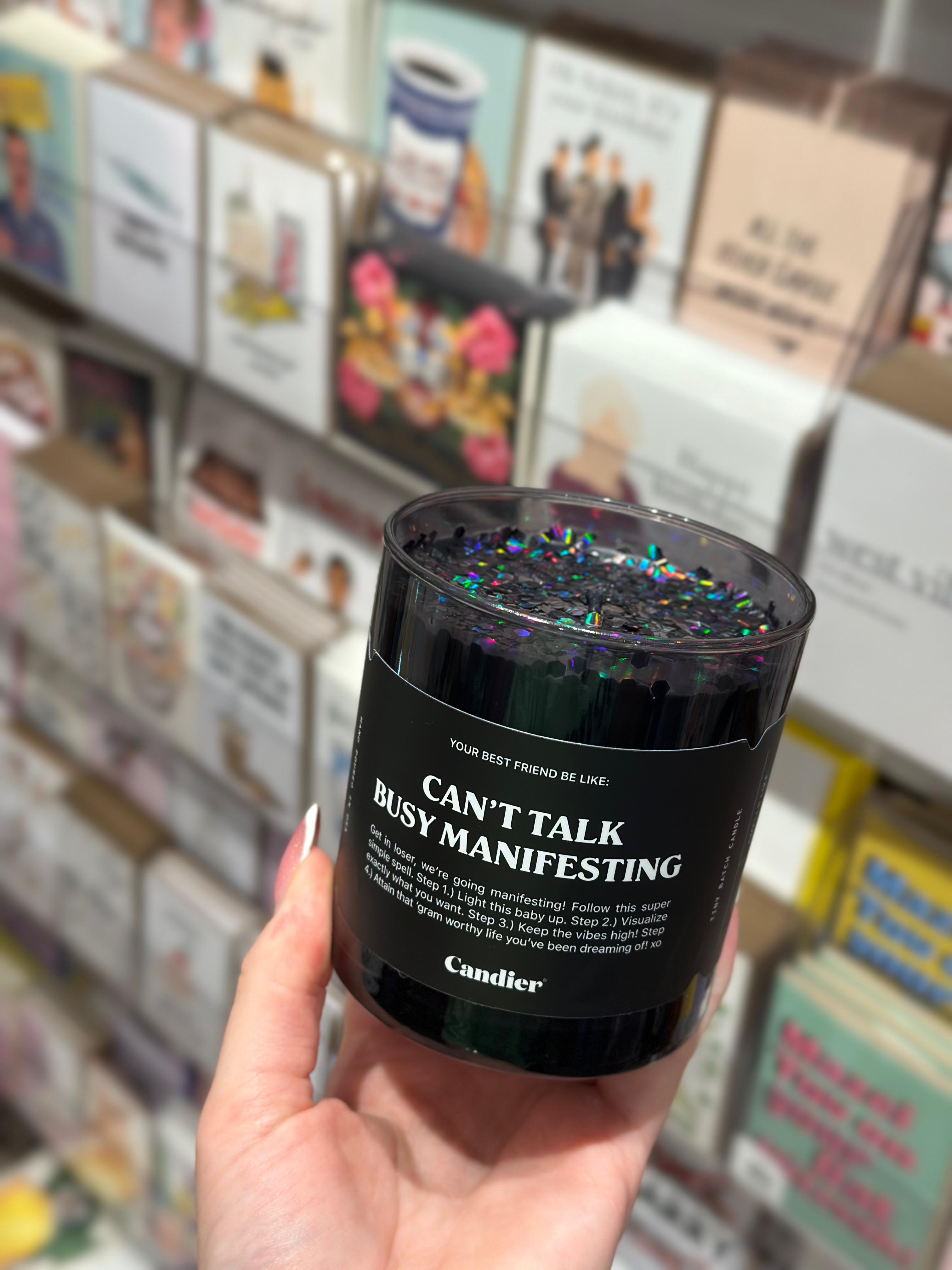 Can't Talk Busy Manifesting Candle