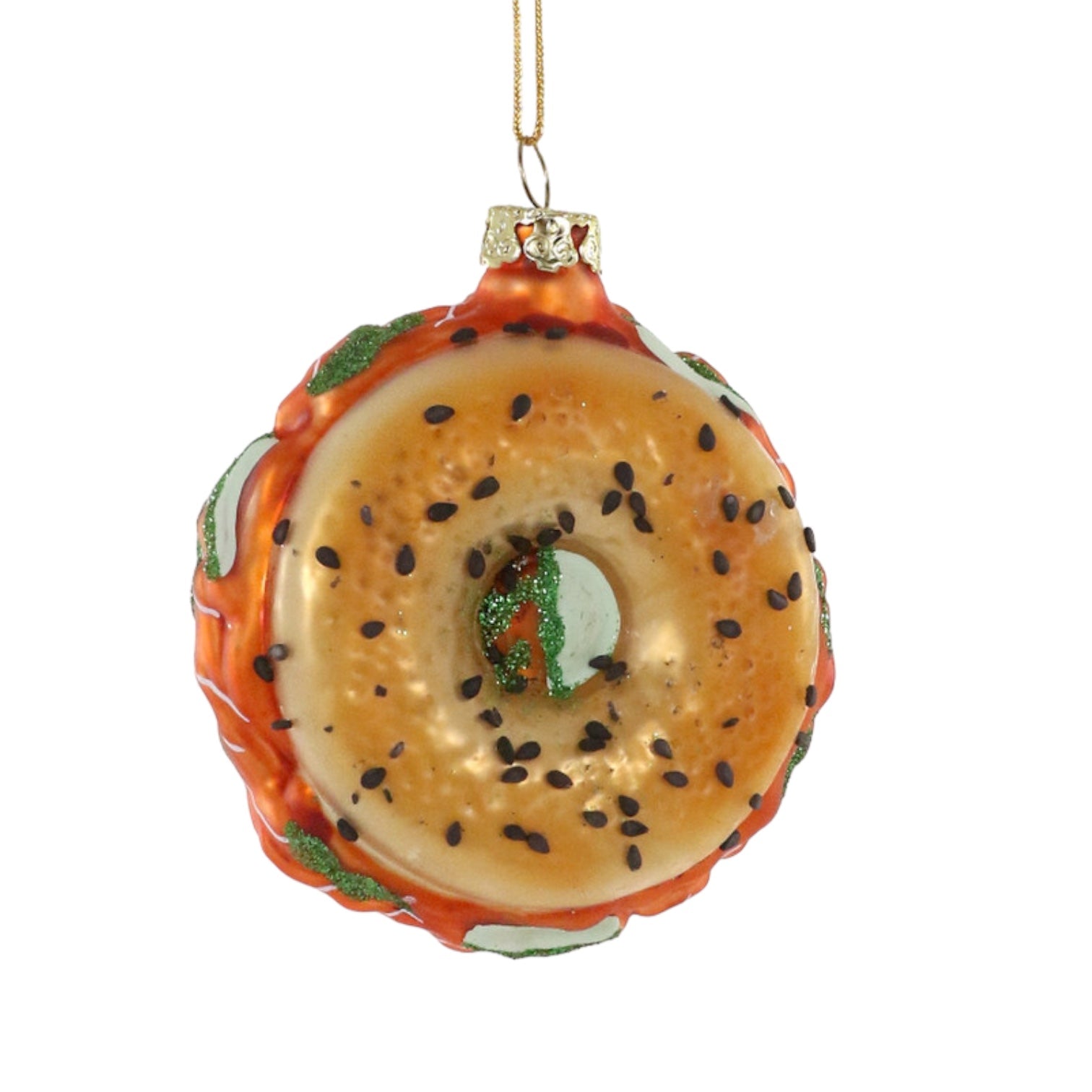 Bagel With Lox Ornament