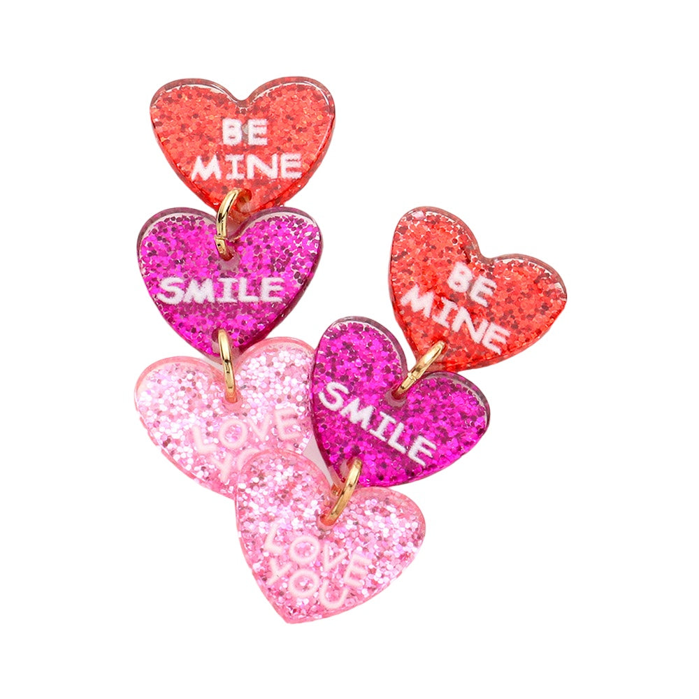 Be Mine Heart Earrings