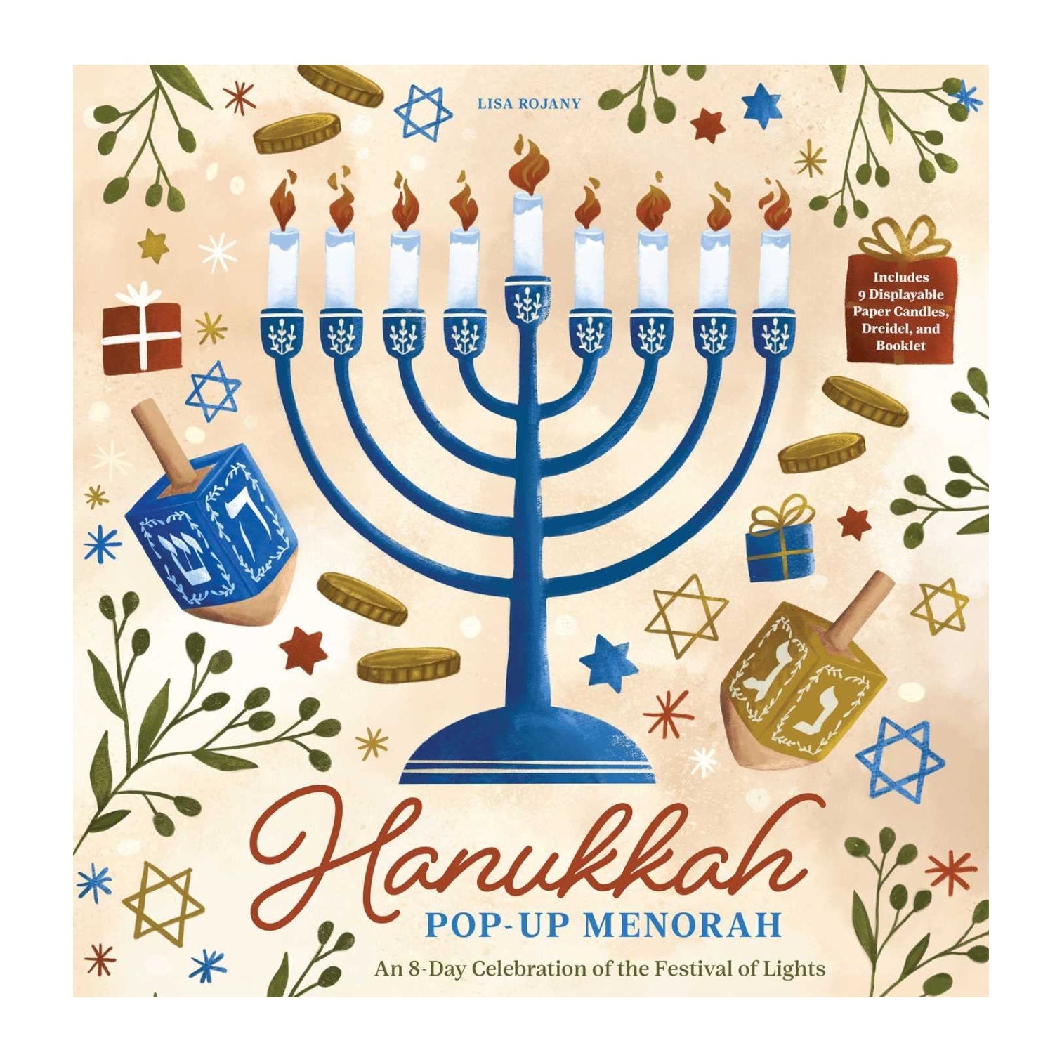 Hanukkah Pop Up Menorah Book