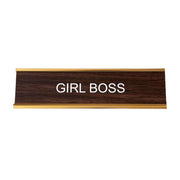Girl Boss Nameplate