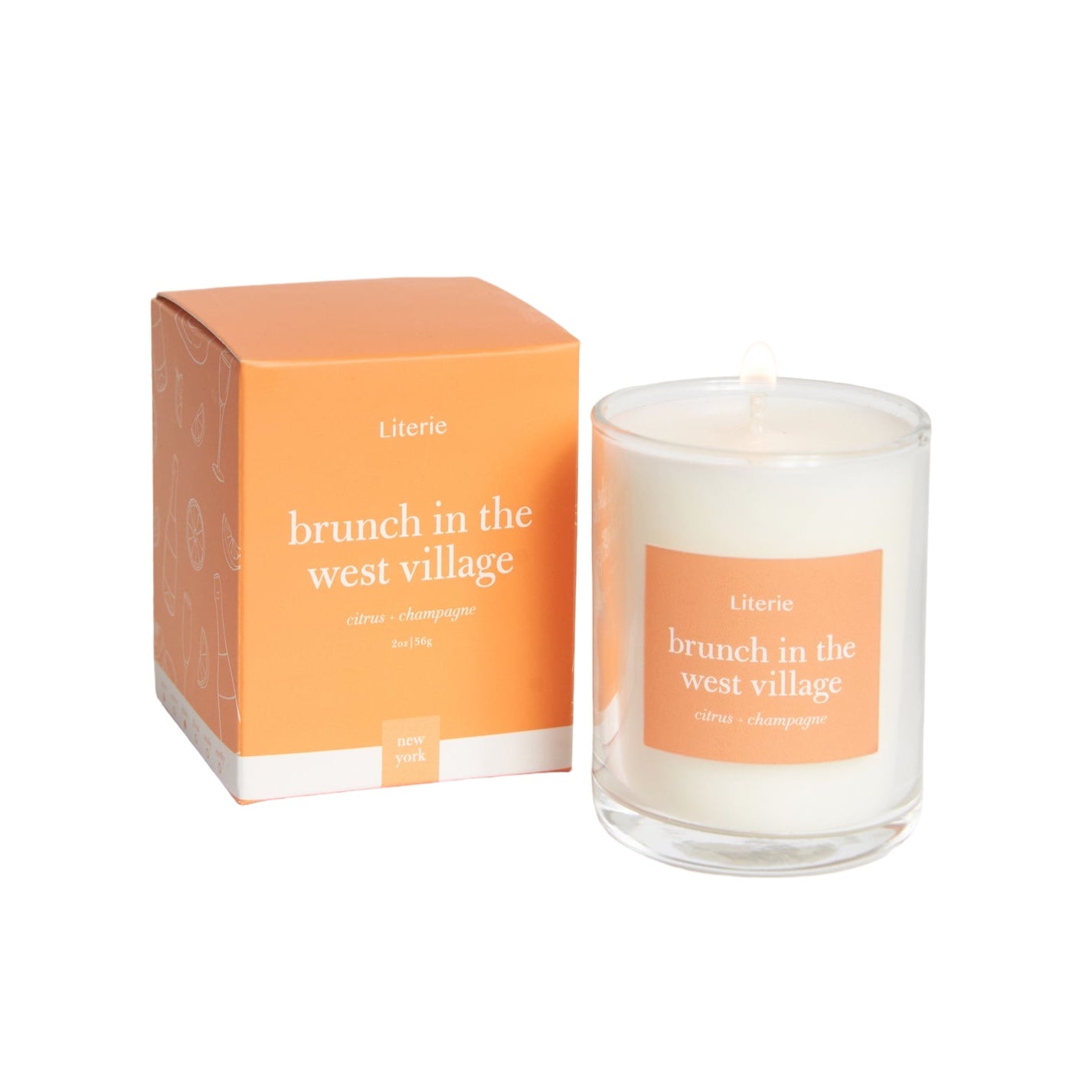 Brunch In The West Village Mini Candle