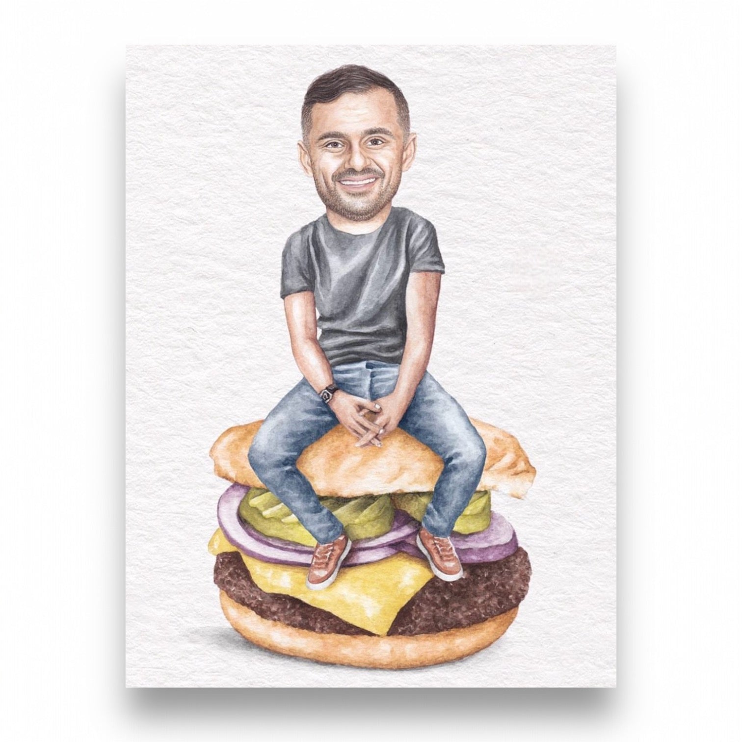 Gary Vay-Ner-Chuk On Sandwich Print