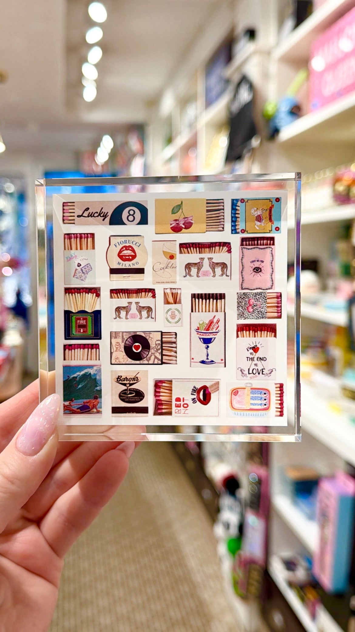 Matchbox Napkin Weight