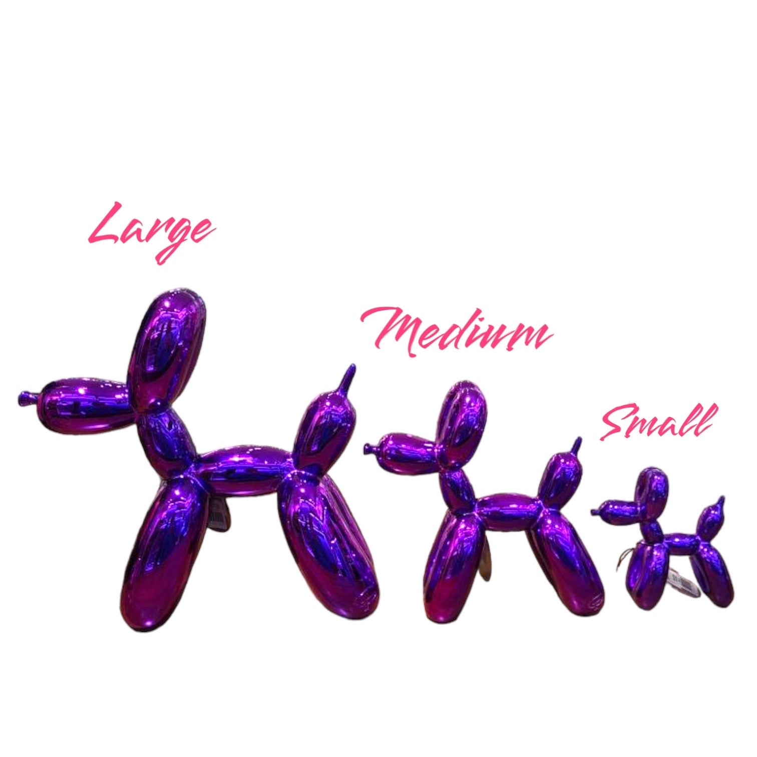 Purple Balloon Dog