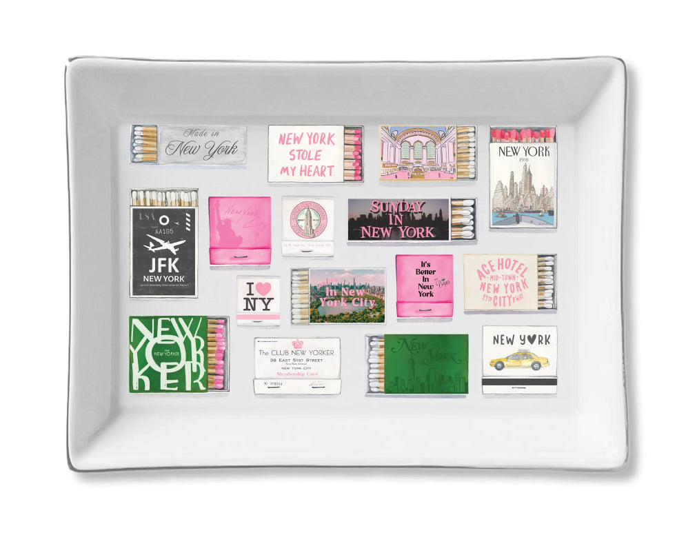 New York Matchbox Tray