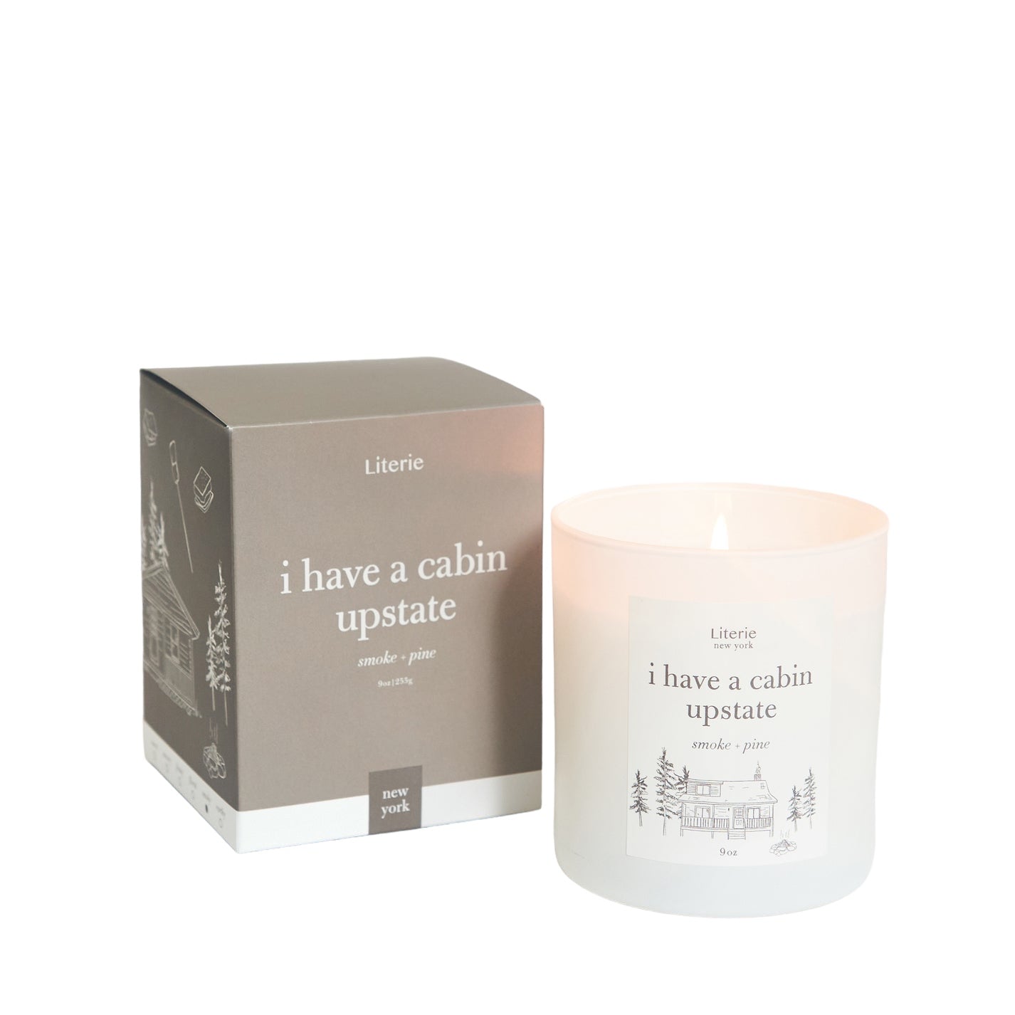 I Have A Cabin Upstate Candle