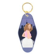 Carrie Bradshaw Motel Keychain