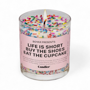 Life Is Short Carrie Candle