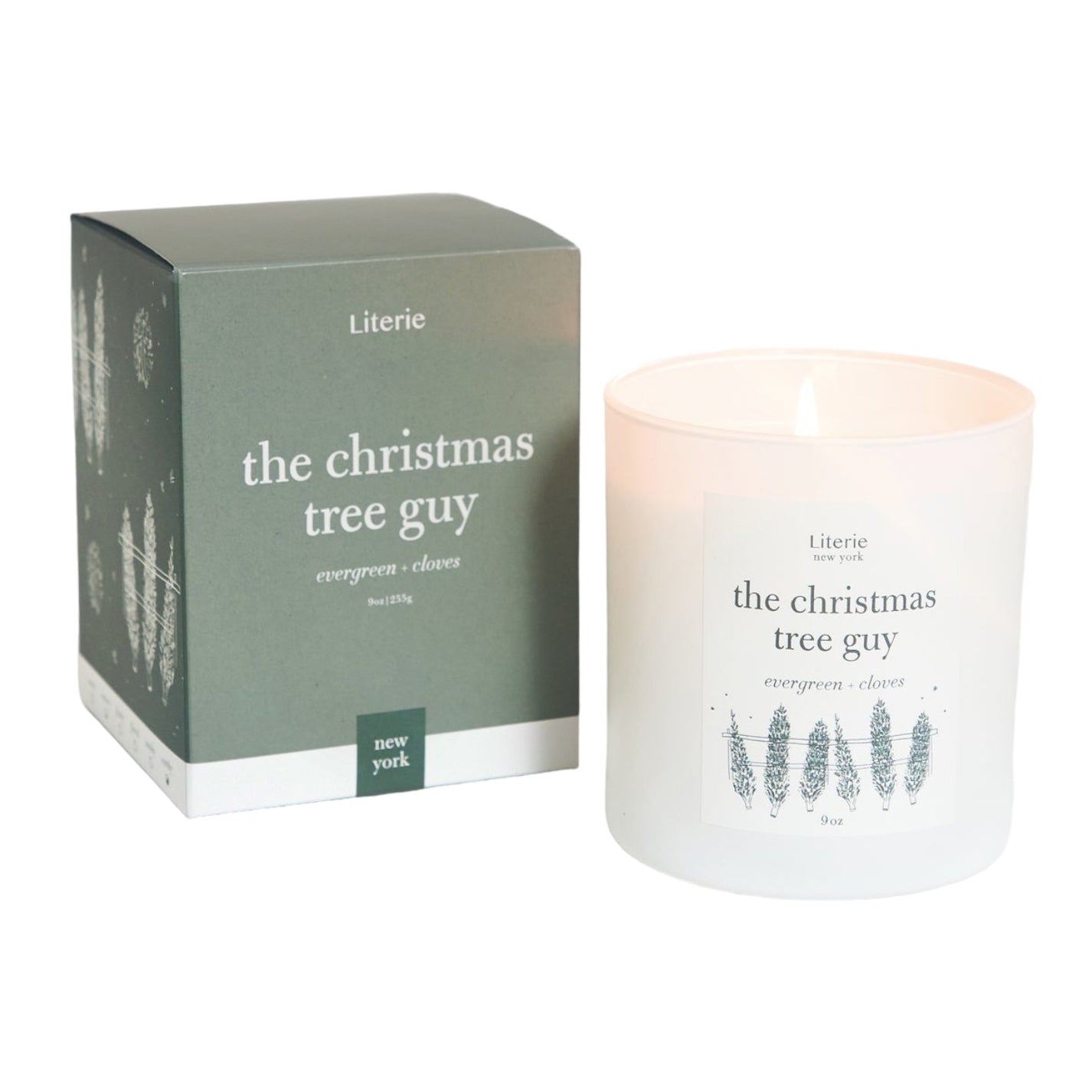 The Christmas Tree Guy Candle