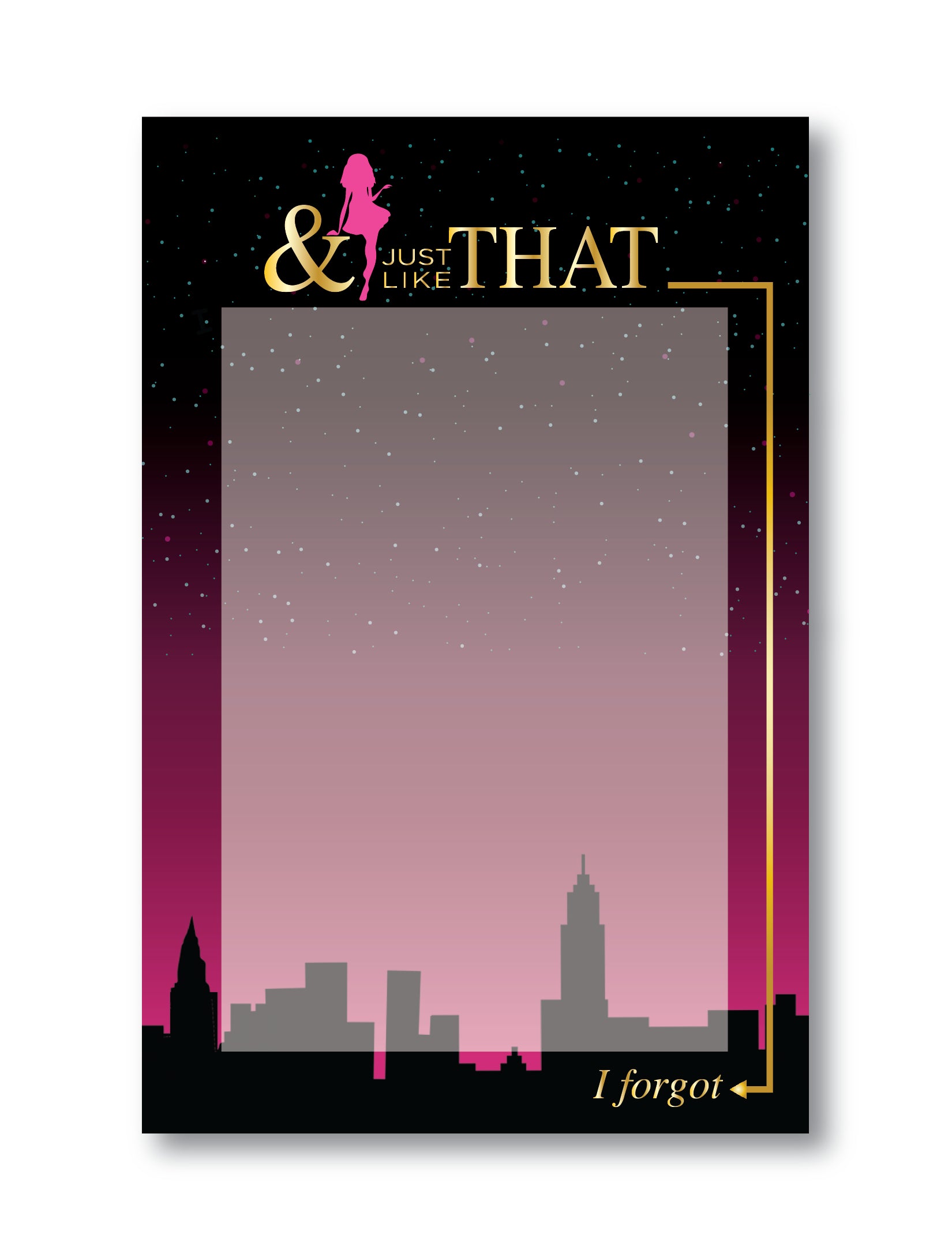 And Just Like That Pad