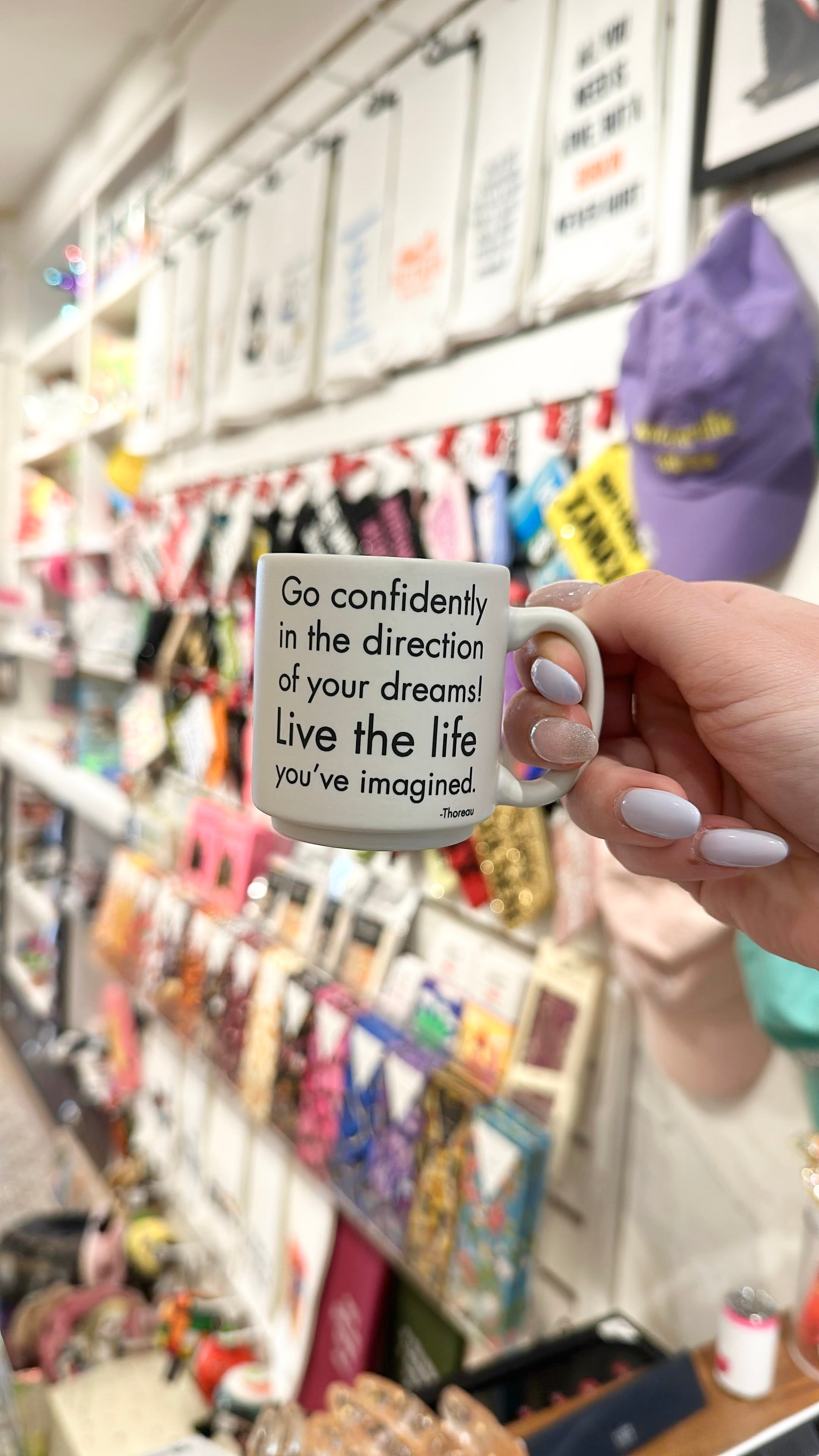 Go Confidently Mini Mug