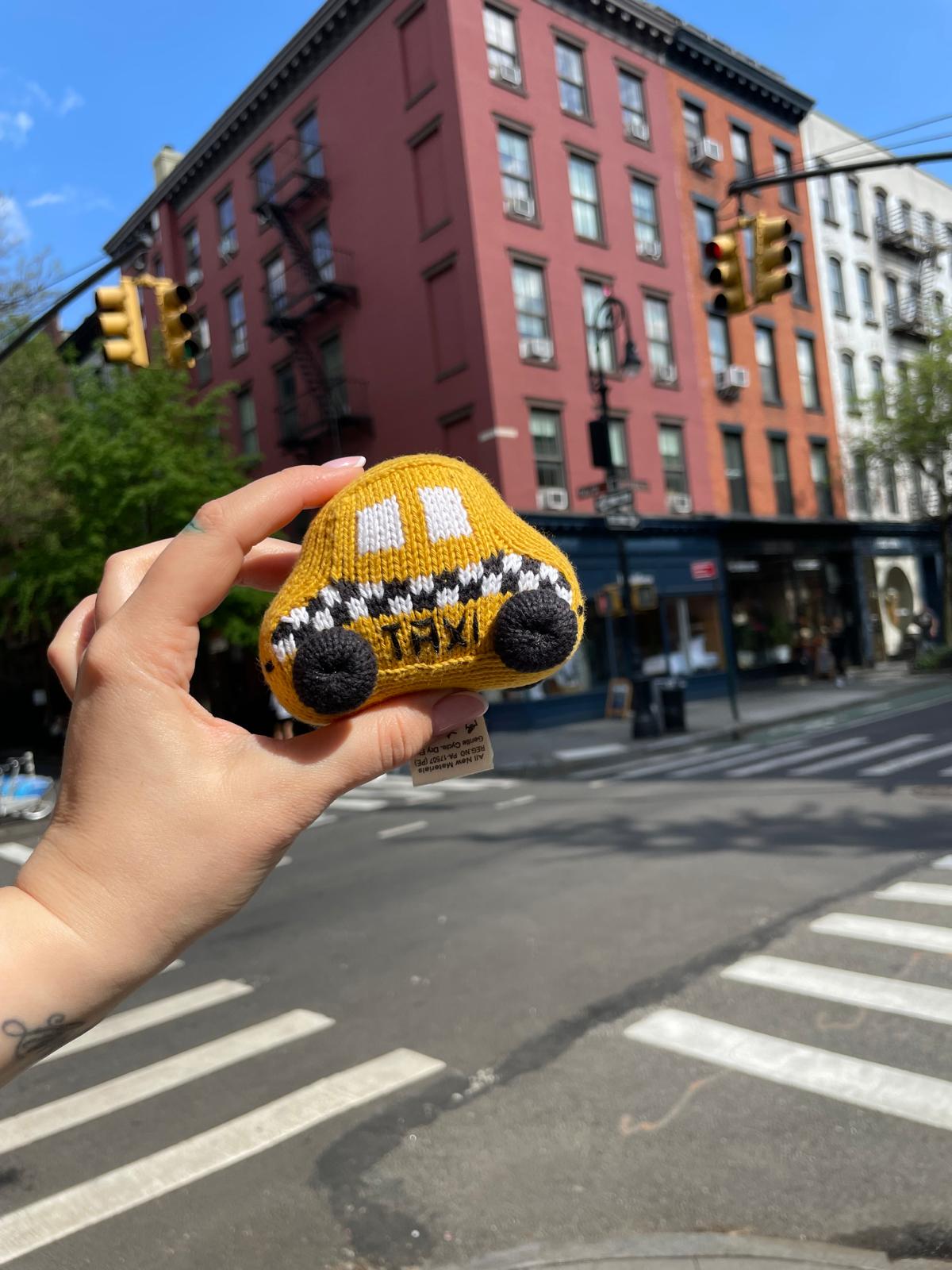 Taxi Rattle Baby Toy