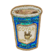 Boyar Coffee Cup Brooch