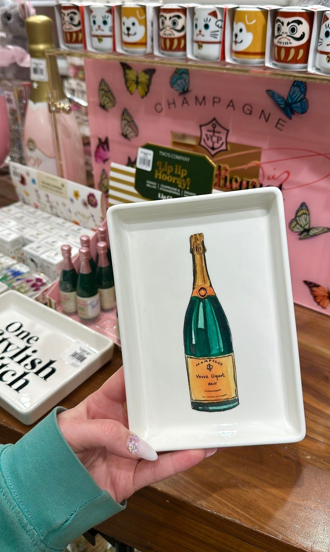 Champagne Bottle Tray