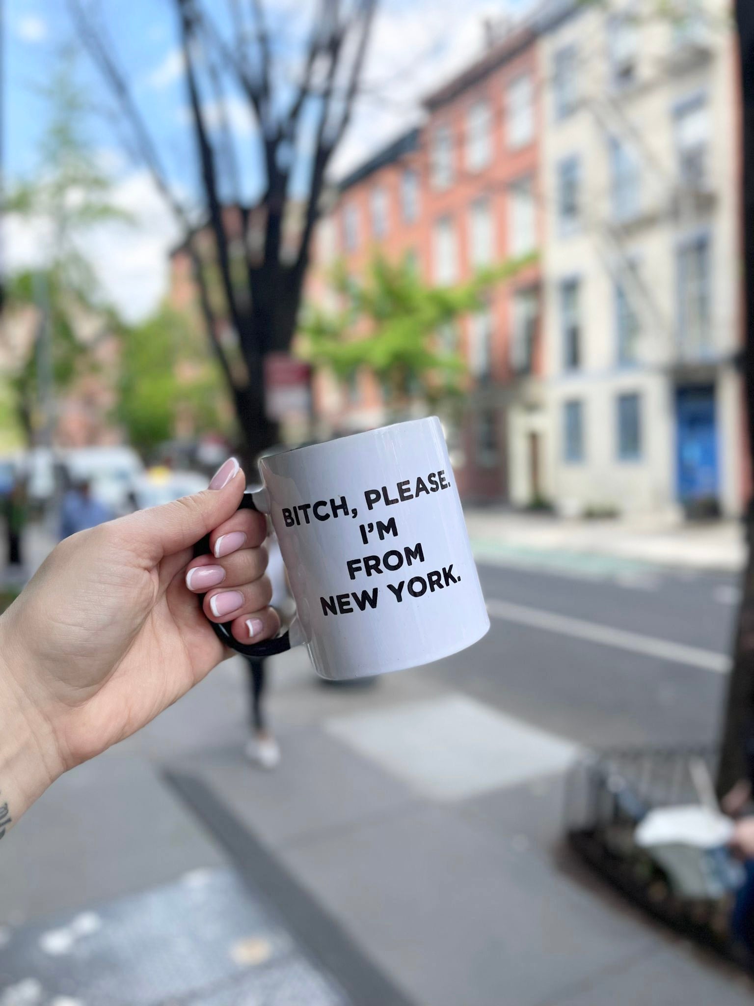 B Please I'm From NY Mug