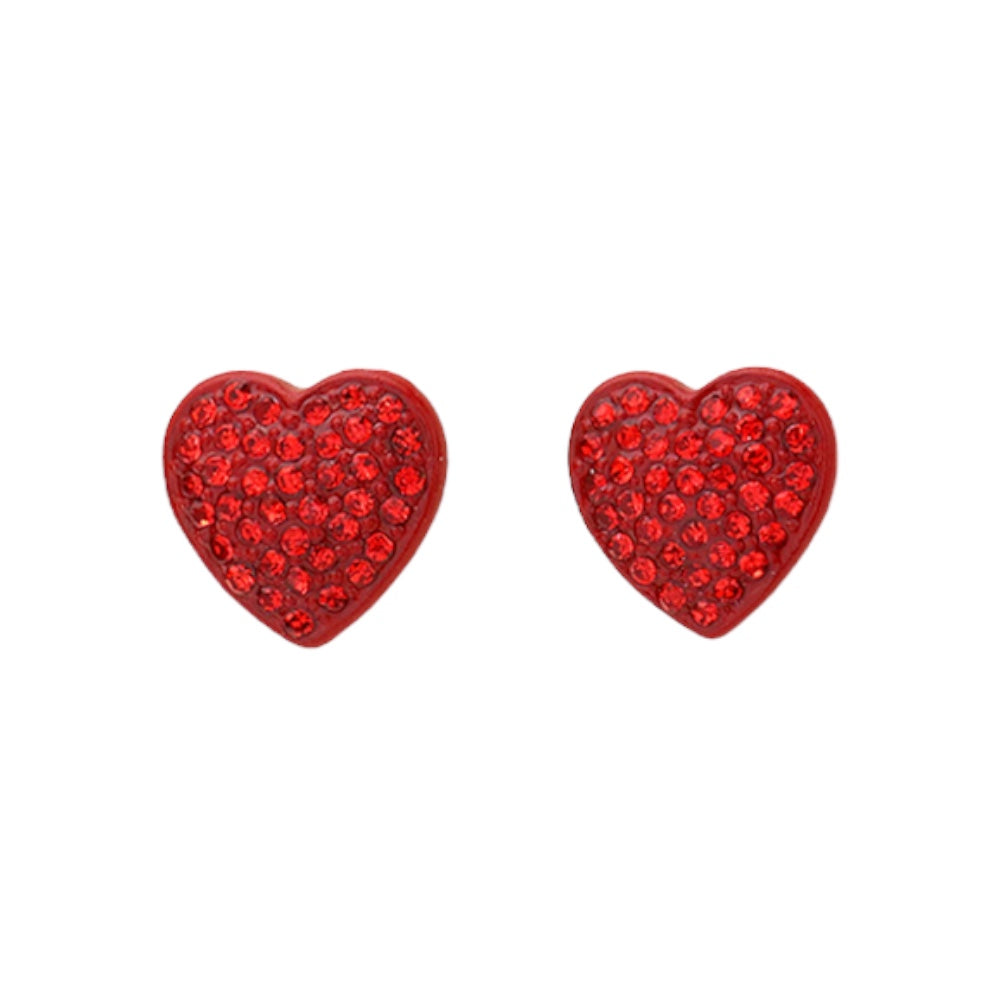 Heart Stud Earrings