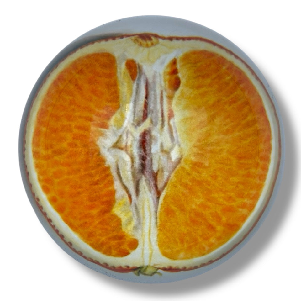 Orange Paperweight