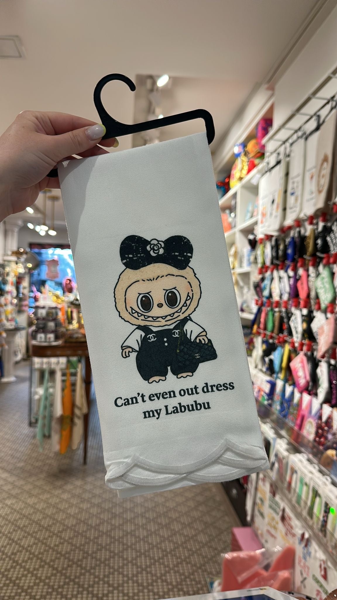 Labubu Kitchen Towel